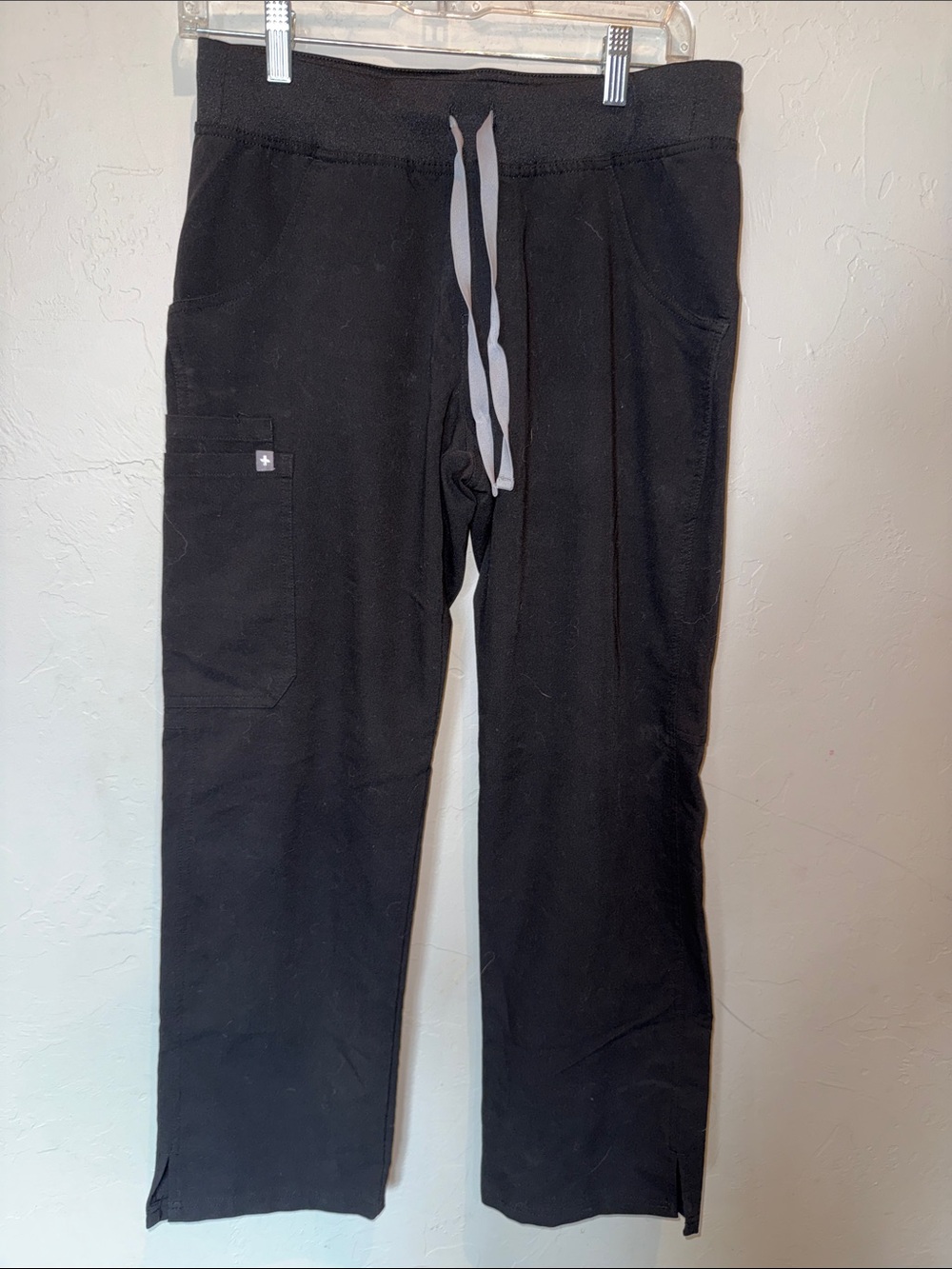 FIGS S/P Black Straight Leg Scrub Pants